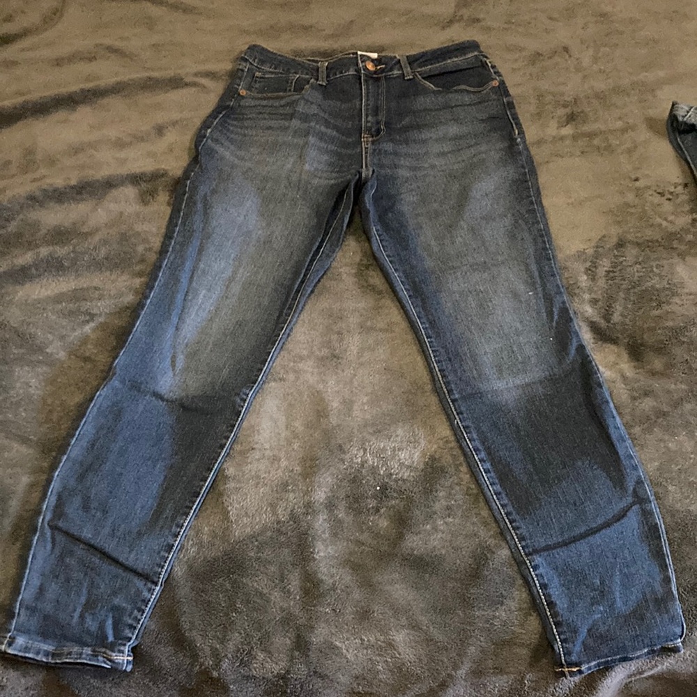 Dark Blue Fade Jeans